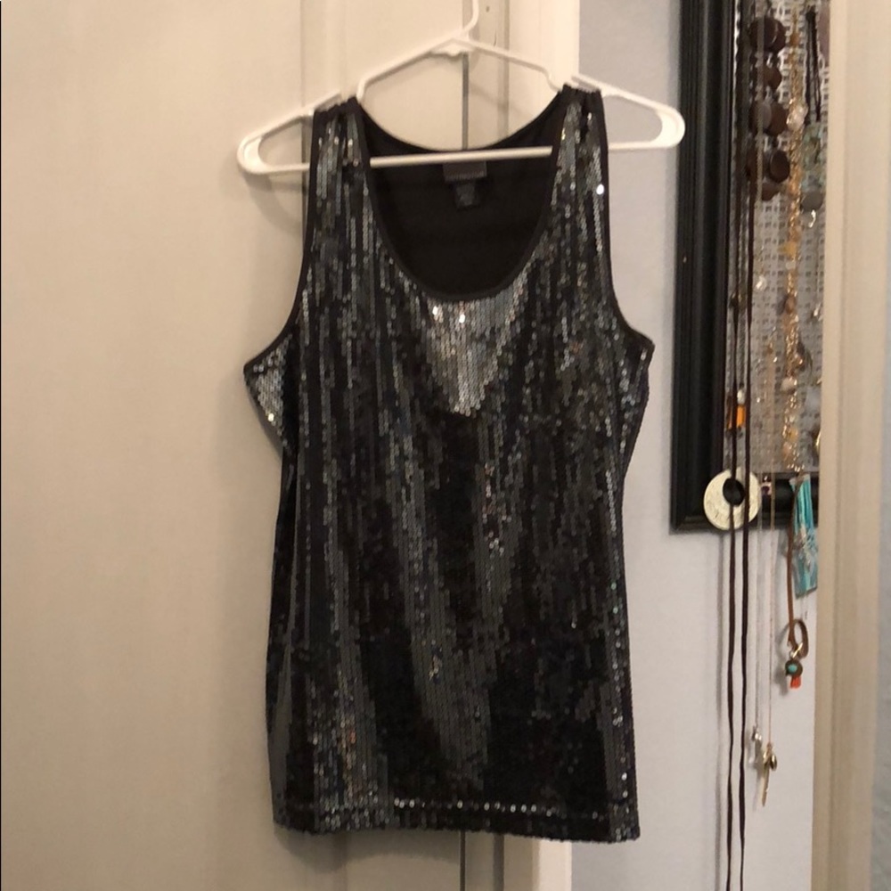 Sequin Tank